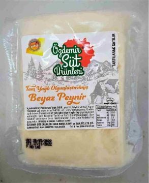 İNEK SERT BEYAZ PEYNİR (OLGUNLAŞTIRILMIŞ TAM YAĞLI) 1000 gr
