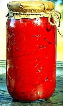 TATLI BİBER SALÇASI 700g (kavanoz)