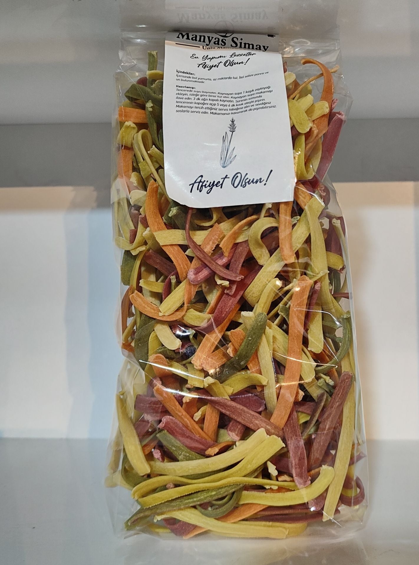 SEBZELİ MAKARNA 450 gr.