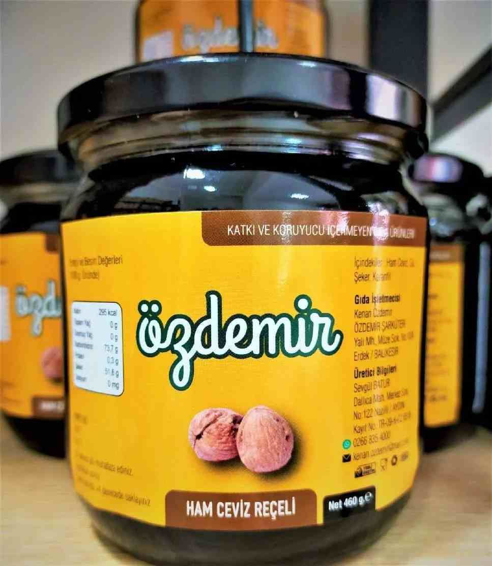 HAM CEVİZ REÇELİ 460 gr